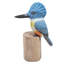 Statuette en bois de martin-pêcheur à la main Red Barrel Studio®