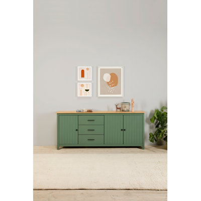 Getz 190cm Solid Wood Sideboard
