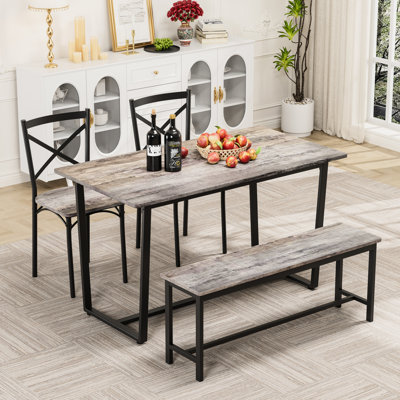 MDF Furniture Set Gray