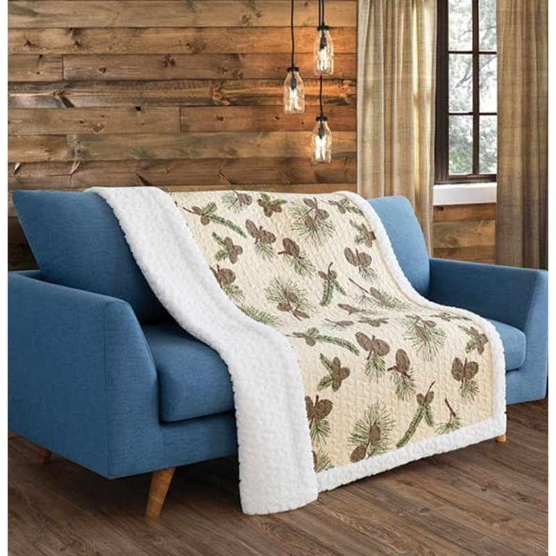 Quilted Throw Blanket