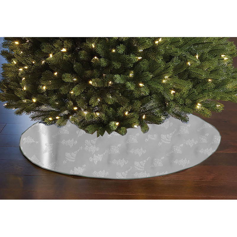 Tree Skirt, Silver