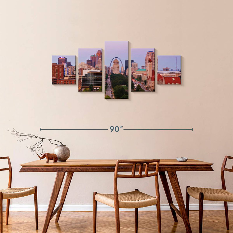 Scenic St. Louis, 34" H x 74" W