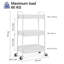 79cm H x 44cm W Utility Cart-1655185339