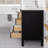 Ethyn 36 In. Espresso Single Sink Bath Vanity With Carrara Quartz Top And Undermount Porcelain Sink