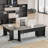 83 Inch L-Shaped Office Desk With 3-Drawer File Cabinet-324663057