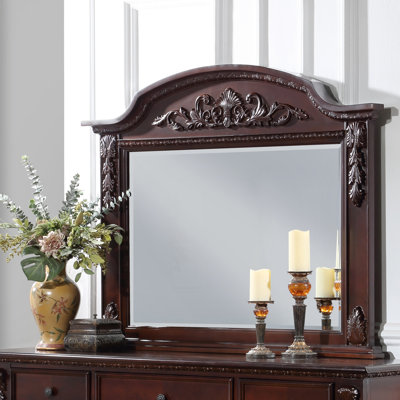 Miroir Lyndon G09400-M, cerise