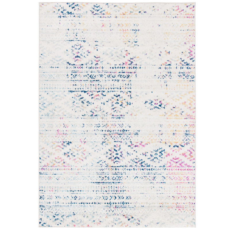 Sachiko Performance Geometric Rug, Rectangle 6' x 9'