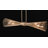 Iago 6 - Light Cone Modern Linear Chandelier in Black-161732913