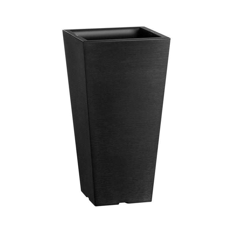 Rectanglar Ridge Box Planter Short - Ash Brown