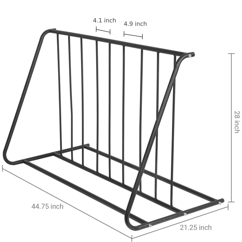 Metal Freestanding Bike Rack