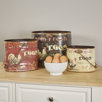retro storage pails