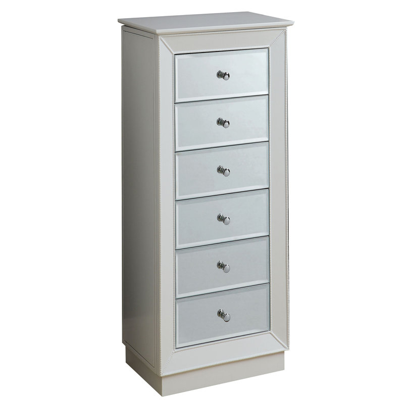 Armoire à bijoux 6 tiroirs