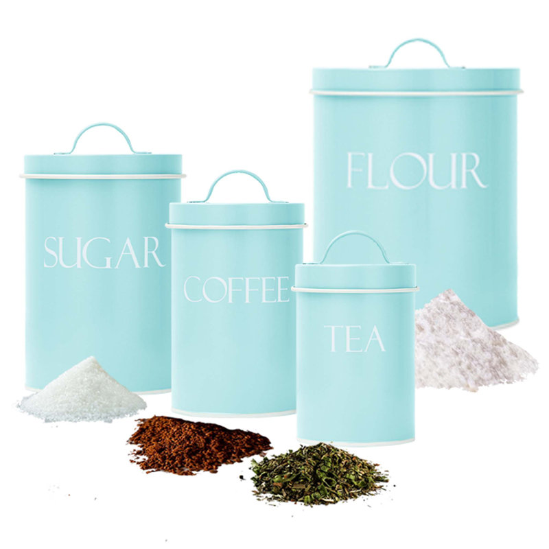 Ensemble de contenants de cuisine Outshine Farmhouse Nesting, Menthe