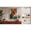 Donkey with Rising Sun Japandi - Wrapped Canvas-1874338283-1874338285