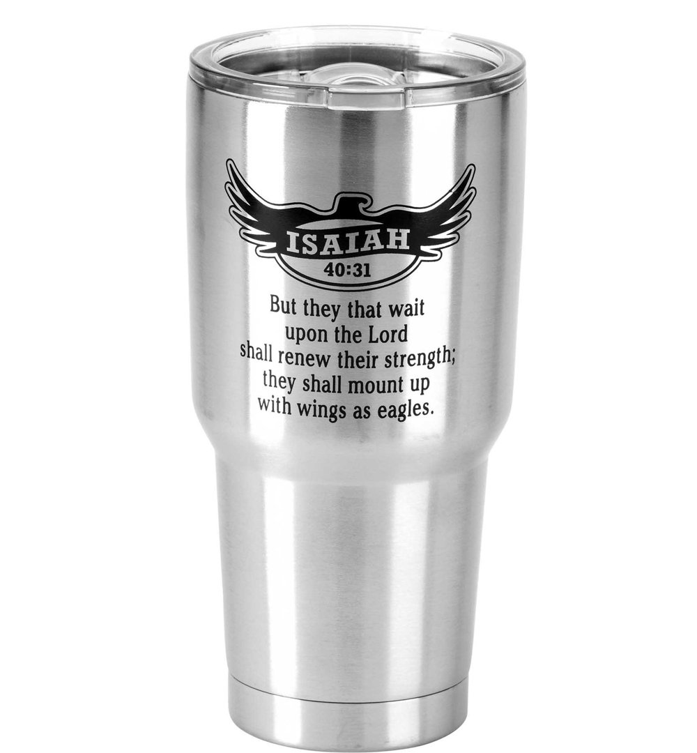 Dicksons Inc 16oz. Double Wall Insulated Stainless Steel Travel Tumbler Dicksons Inc