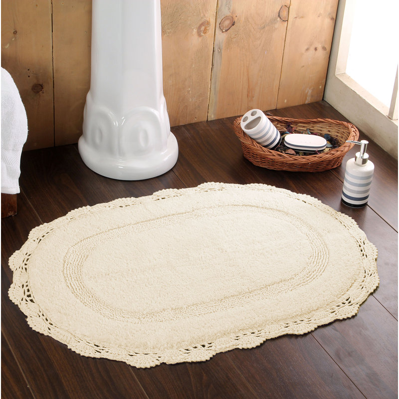 Tapis pour salle de bain Winfree, Ivoire, L 32 po x L 20 po