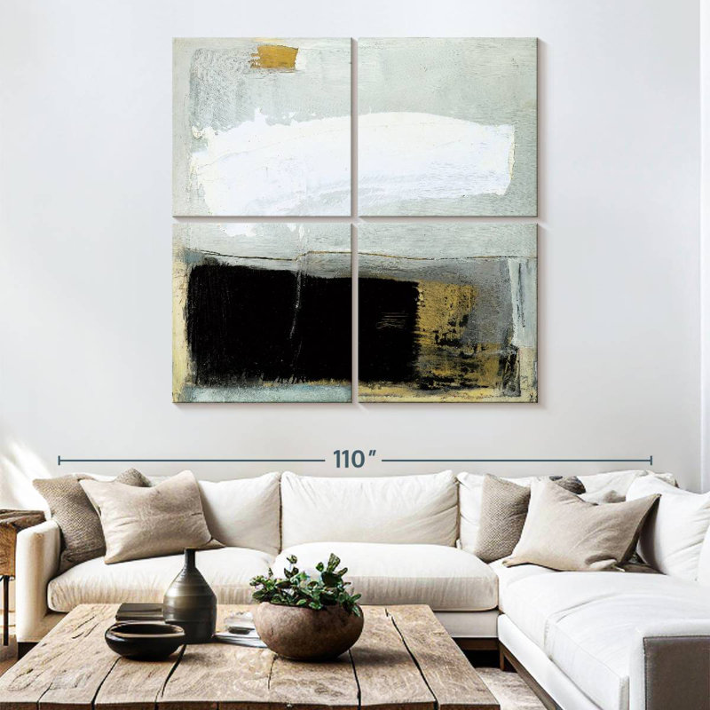 Avery Landscape Obscured I, 74" H x 74" W