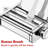 GVODE 3 in 1 Stainless Steel Pasta Maker Attachment for KitchenAid Stand Mixer