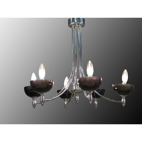 Lustree 6 lumières façon bougie/classique Taft