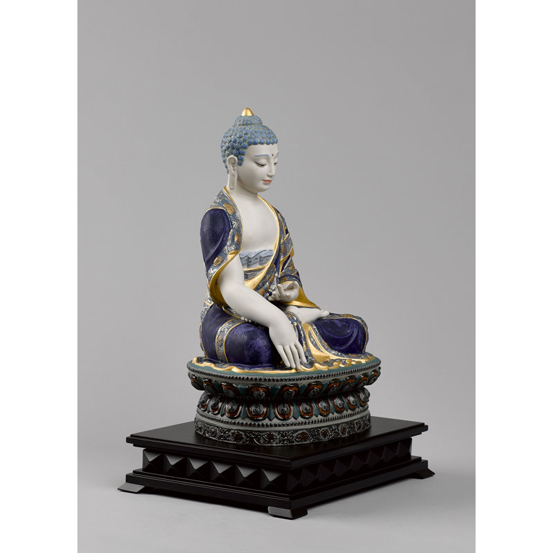 Shakyamuni Buddha Statue, Golden Lustre