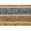 Tapis tribal rayé Gabbeh 4 x 6