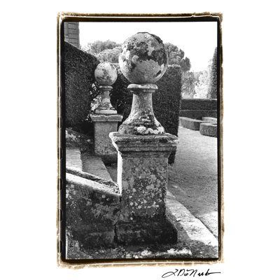 Italian Garden I by Laura DeNardo - Wrapped Canvas Print