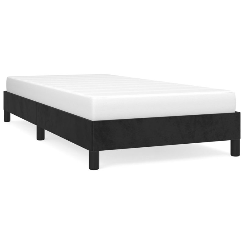 Hinal Bed, UK Single - DE 90 x 190 cm, Black