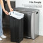 Polyethylene Plastic Bin Bags - 45 Count