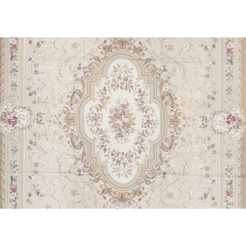Wool Oriental Area Rug, Rectangle 6' x 9'