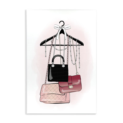 "Glam Handbags", art mural par Martina Pavlova