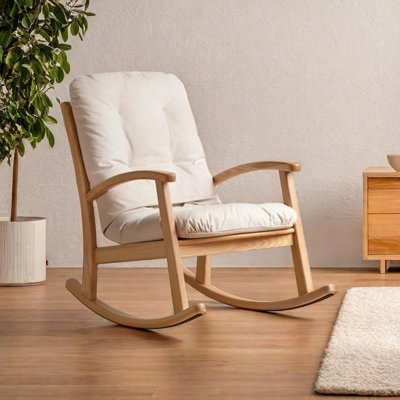 Chaise berçante moderne, simple et confortable