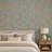Noah 32.7' L x 20.5" W Distressed Damask Pre-Pasted Wallpaper Roll-32135478