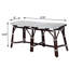 Butler Marcella Dark Brown Rattan Bench