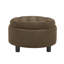Table basse ronde avec rangement 25 pouces-9434481