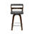 Liahna Swivel Upholstered Bar Stool with Wood Frame -2122228486