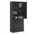 67'' H Bathroom Cabinet With Tilt-Out Laundry Hamper And Adjustable Shelf-417490412