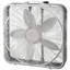 Ventilateur carré en acier 20 "avec 3 réglages de vitesse et poignée facile à transporter Lasko, paquet de 2