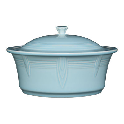 Fiesta Large Round Covered Casserole 2.8 Quart