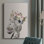 Peek a Boo Giraffe I - Impression sur toile tendue