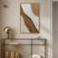 «Light Sand Waves», toile abstraite géométrique par Art Remedy-105531467-105531474