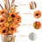 Fall Sunflower Leaf Potted Tree