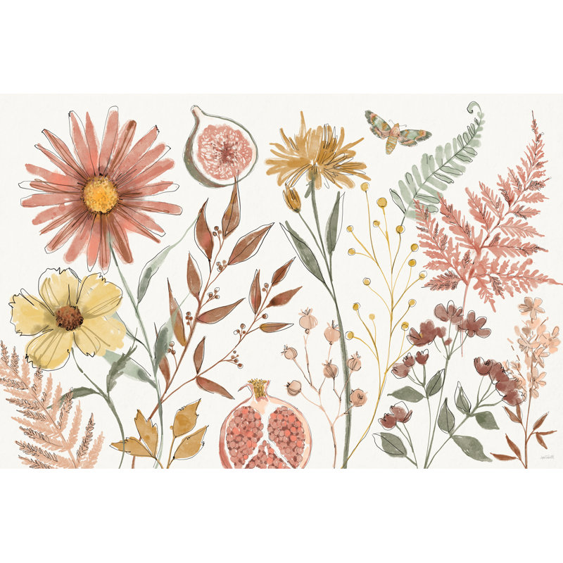 «Full Bloom I» par Anne Tavoletti, H 8 po x l 12 po