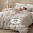 Bedsure 100% Washed Cotton Duvet Cover Oversized King Set –Minimalist Cotton Beding Set For All Season(Set of 3)-125402777-125402769
