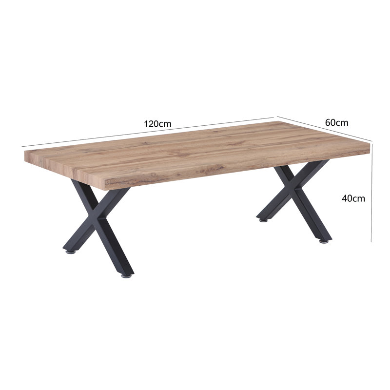 Rathjen Cross Legs Coffee Table