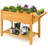 Puck Wood Elevated Planter