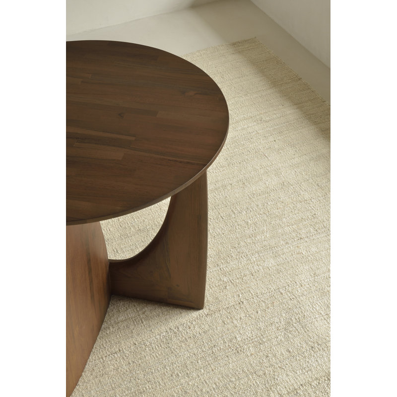 Essentials Wool Area Rug in Beige, Rectangle 8'2.5" x 11'6"