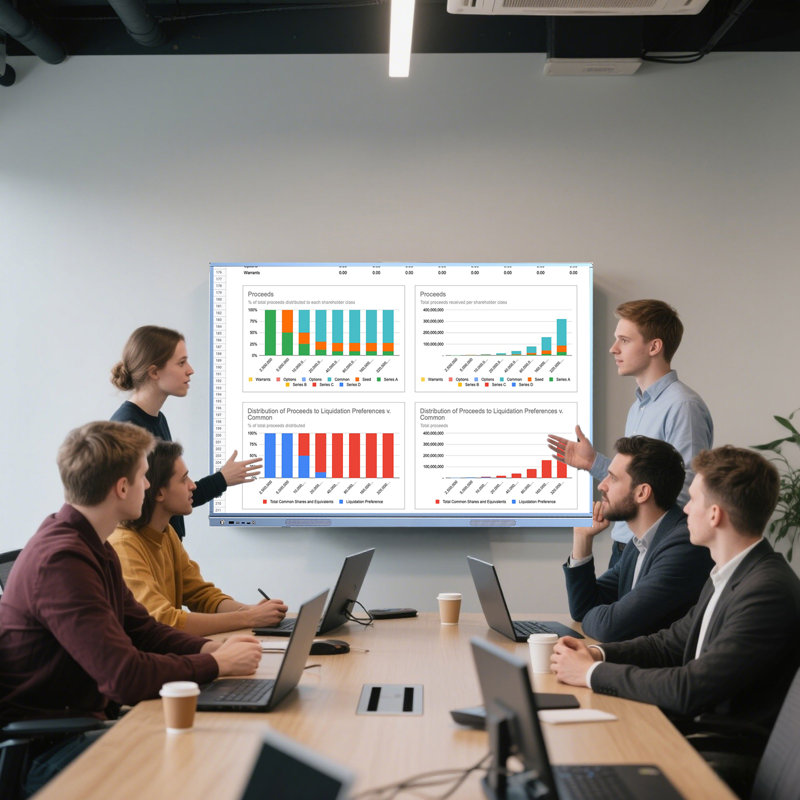 JYXCN Smart Board 55" Interactive Pro Dual System+Reverse Control for University Labs, Classroom and Office