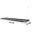 Upgrade Garage Wall Shelf 2 x 8 ft Garage Shelving Wall Mounted Steel Shelf