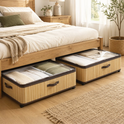 HOMCOM Underbed Storage