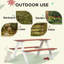 Ensemble de table de pique-nique pour enfants, ensemble de table et banc en bois Outsunny